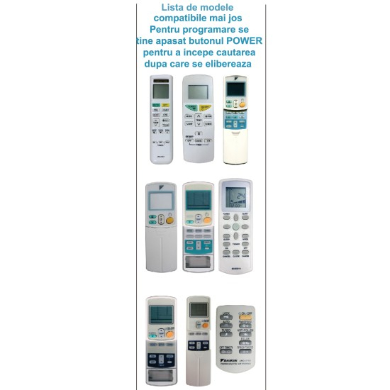 Telecomandă universală Daikin KS-DK03V asociere rapidă [3]