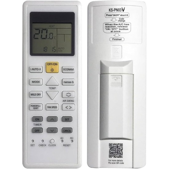 Telecomandă universală PANASONIC KS-PN03V asociere rapidă [3]