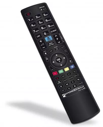 Telecomanda Universala TV LCD LG Jolly compatibila cu televizoare LED, LCD, plasma, alimentare baterii AAA, culoare negru [1]