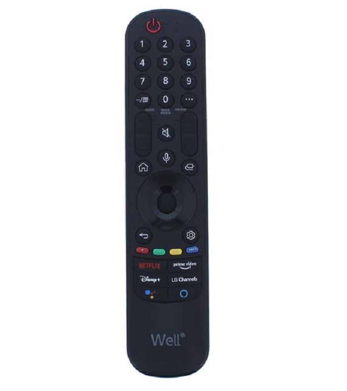 Telecomandă Universală TV LCD LG Well LG02 – Compatibil Netflix, Prime Video, Disney+ și distanță de funcționare 10m [1]