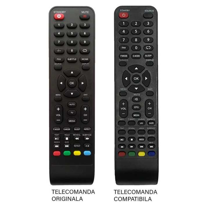Telecomanda UTOK U24HD4 U32HD5 U40FHD4 U43FHD1 + Baterii Incluse Cadou [3]