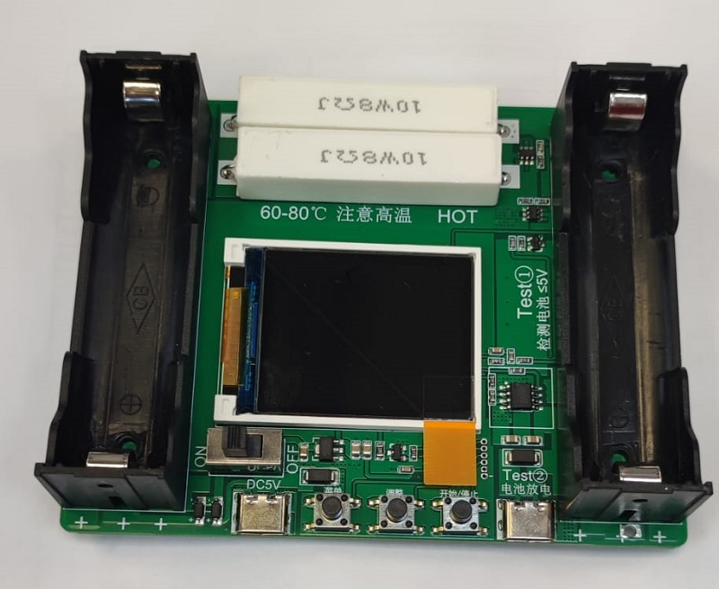 Tester 18650 cu display conector USB TYPE C - IoElectronice.ro [4]