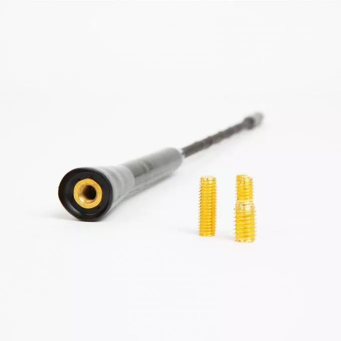Tija de antena 24cm universală auto cu adaptoare M'N'C [2]