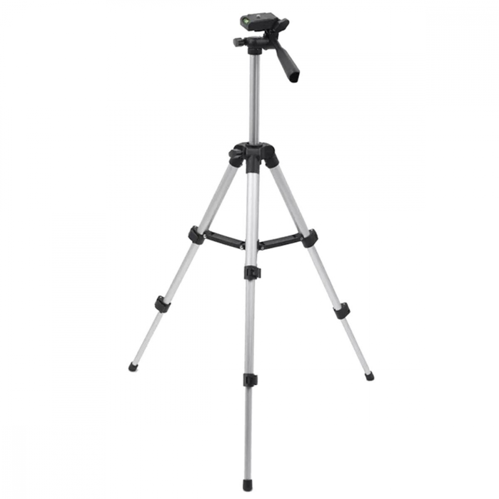 Trepied fotografic din aluminiu, compact cu suport mobil 3D + Telecomandă Bluetooth – Stabilitate și versatilitate pentru fotografiile tale [3]