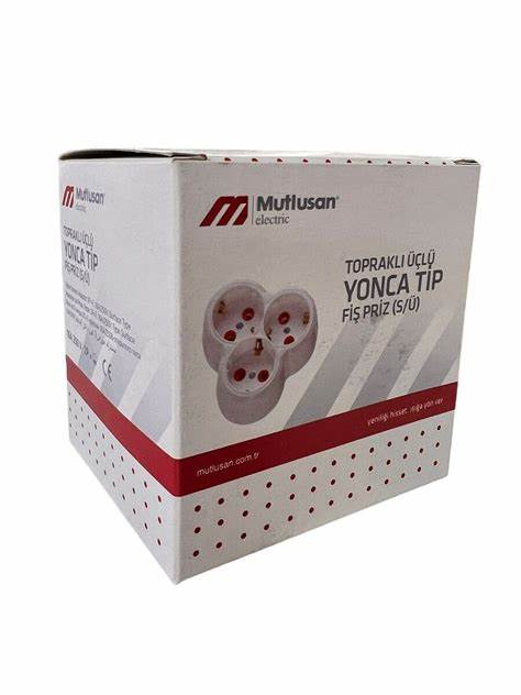 Triplu stecher 3x Schuko 16A 3500W alb/rosu 001 170 033002 00 00 Mutlusan electric - IoElectronice.ro [3]