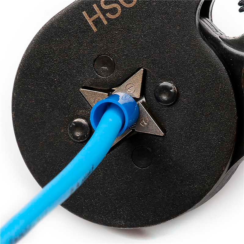 Trusă Sertizare Conectori 800buc, AWG23-10, Material PVC + Cupru, Cutie Compartimente, Pentru Cabluri Torsadate [2]