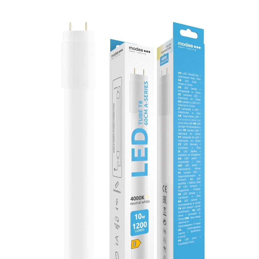 Tub LED T8 10W 1200lm 600mm Lumina Naturală 4000K – Eficiență și Durabilitate [1]