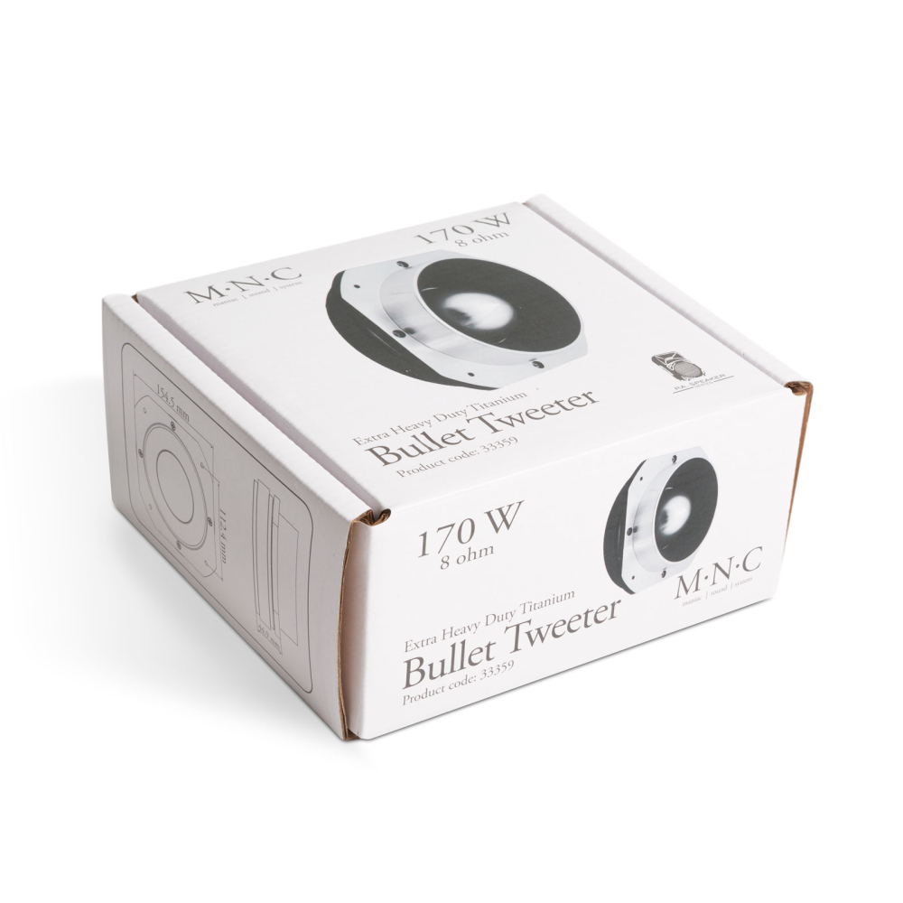 Tweeter Profesional 170W 8 Ohmi 2kHz-20kHz 155x155x40 mm M`N`C 33359 – IoElectronice.ro [3]