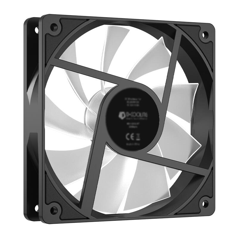 Ventilator ID-Cooling XF-120 120mm 12V negru aRGB rulmenți Hydraulic Bearing anti-vibrații 500-1500RPM 4pin 3pin XF-120-ARGB-K – IoElectronice.ro [5]