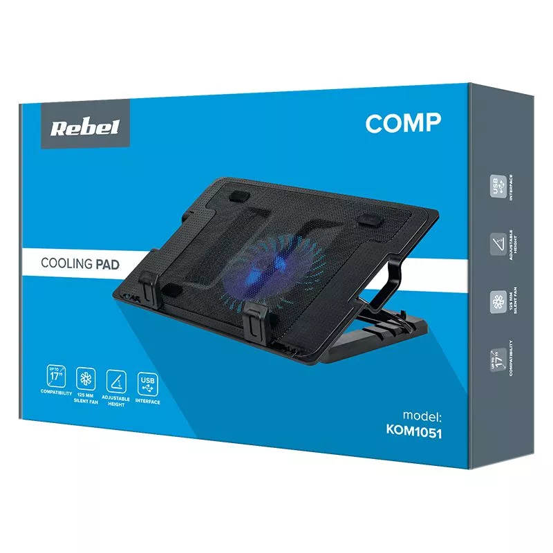 Ventilator suport laptop 14-17 inch REBEL [3]