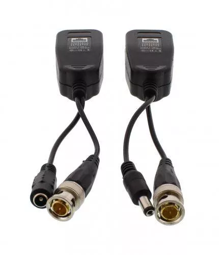 Video balun HD pasiv cu alimentare, RJ45, marca Well – Soluție eficientă pentru transmisie video sigură [2]