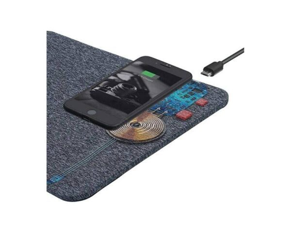 Mousepad Wireless Qi cu Încărcare Rapidă 10W – Compatibil Samsung Galaxy S10+ și alte telefoane [2]