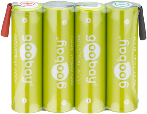 Electrice - Acumulator NiMH AA 2100mAh 4.8V Goobay – Reîncărcabil, Ecologic, Gata de Utilizare, Durată Lungă
