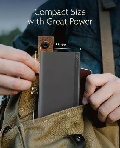 Acumulator extern 20000mAh gri GP B20A, Li-Ion, USB micro, USB A, 5V DC, 6 luni garanție [4]