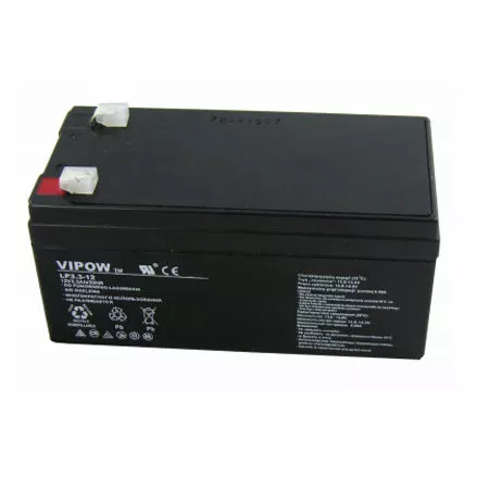 Electrice - Acumulator Gel Plumb 12V 3.3Ah Vipow – Performanță și Durabilitate pentru Echipamentele Tale