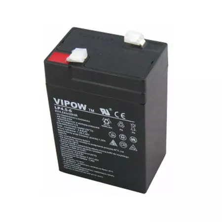 Electrice - Acumulator gel plumb 6V 4.5Ah Vipow – IoElectronice.ro