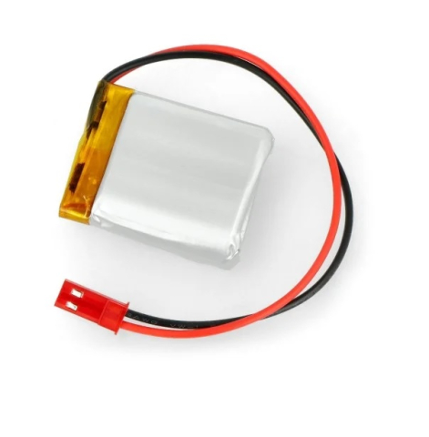 Acumulator - Acumulator Lithium Polymer 15617 1050mAh 1S 3.7V conector JST-BEC 35x30x10mm AKYGA Battery - IoElectronice.ro