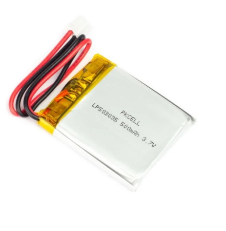 Acumulator - Acumulator Lithium Polymer 20146 500mAh 3.7V conector JST 37x30.5x5.3mm AKYGA Battery LI-PO