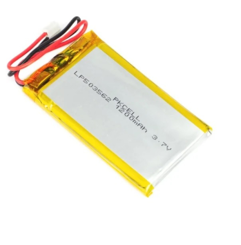 Acumulator - Acumulator Lithium Polymer 20147 1200mAh 3.7V conector JST 64x35.5x5.3mm Pimoroni AKYGA Battery – IoElectronice.ro