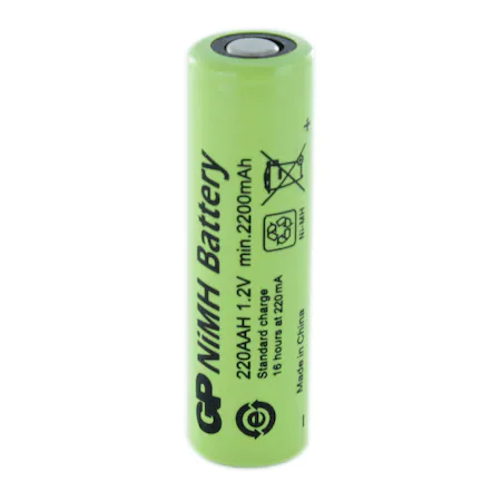 Acumulator - Acumulator industrial GP Ni-MH AA R6 13.9x48 mm 1.2V 2200mAh n plat