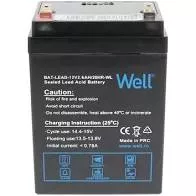 Electrice - Acumulator plumb acid Well 12V 2.6Ah 70x47x95mm sigilat conector F1 - IoElectronice.ro