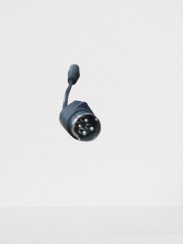 Adaptoare alimentare AC-DC - Adaptor alimentare cu cablu intrare mama 2.1x5.5 mm la mufă tata 4 pini rotundă – IoElectronice.ro