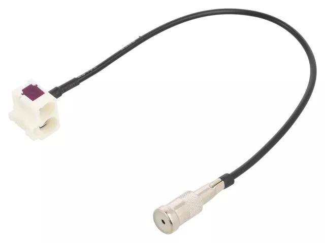 Adaptoare fakra - Adaptor antenă Fakra mama - ISO mama 0.23m, compatibil Audi, brand 4CarMedia, conexiune ISO⇔Fakra.