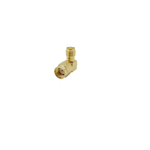 Adaptoare SMA - Adaptor antenă WiFi RF coaxial 90° SMA mama RP-SMA tata 50Ω