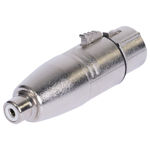 Adaptor audio mono XLR mama - RCA mama BST 18-5578, conexiune XLR ⇔ RCA, brand BST, utilizare audio profesională. [1]
