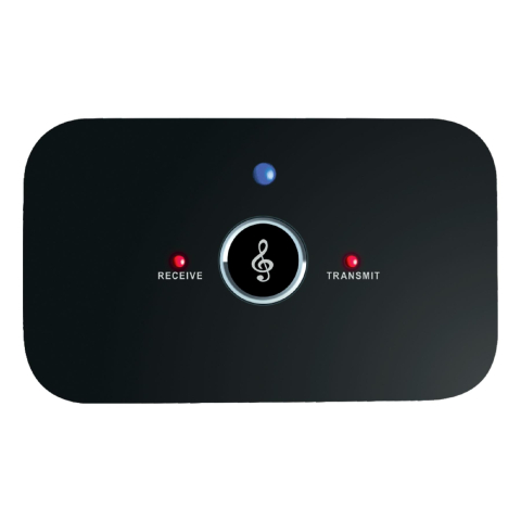 Adaptor Bluetooth emisie-recepție SAL Somogyi Audio Line cu acumulator incorporat, culoare neagră [1]