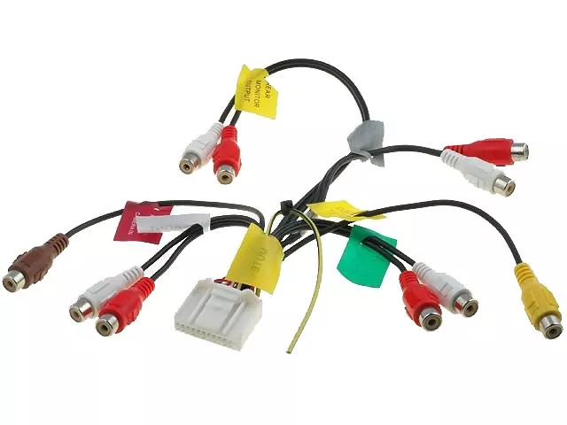 ISO auto - Adaptor conector AVIC RCA Pioneer 24 pini 4CARMEDIA – IoElectronice.ro