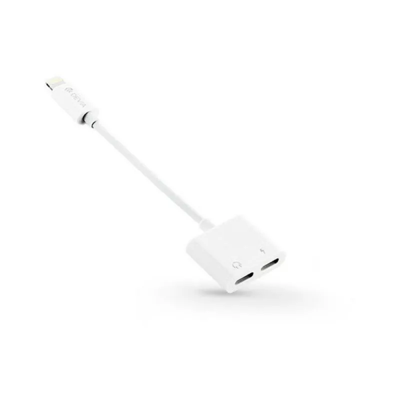 Telefoane-tablete - Adaptor Conector Devia T2 iPhone - 2x iPhone – IoElectronice.ro