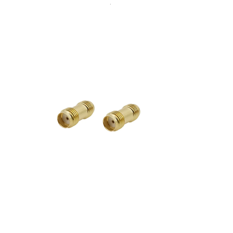 Adaptor antenă WiFi RF coaxial SMA mama la SMA mama 50ohm cupru placat cu aur OEM [2]