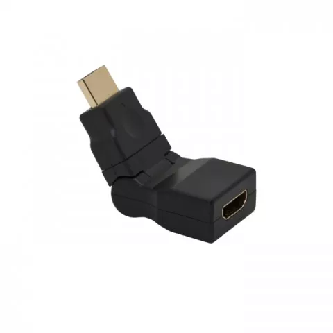 Adaptor HDMI la HDMI rotire 180 Delight, conectori HDMI tata și mama, standard digital, garanție 24 luni. [2]