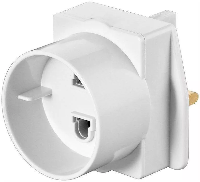 Adaptoare calatorie - Adaptor IEC 320 C13 Schuko la UK Anglia Goobay – IoElectronice.ro
