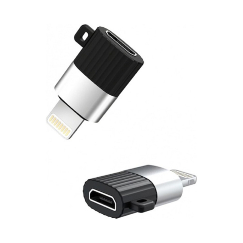Cabluri telefon-tableta - Adaptor Micro USB mama - iPhone Lightning XO NB149-B – IoElectronice.ro