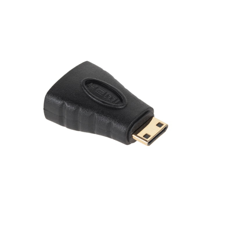 Adaptor mini HDMI tata la HDMI mama OEM placat cu aur, 24 luni garanție, conexiune de calitate. [1]