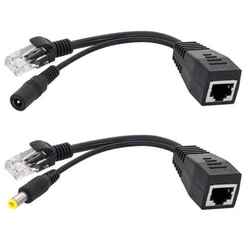 Adaptoare retea RJ45 - Adaptor POE-alimentare prin cablu de rețea RJ45 URZ1998EK.1 – IoElectronice.ro