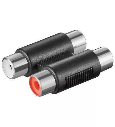 Adaptoare RCA - Adaptor prelungire 2x RCA mama la 2x RCA mama Goobay – IoElectronice.ro