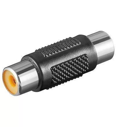 Adaptoare RCA - Adaptor prelungire RCA mama-mama Goobay – IoElectronice.ro