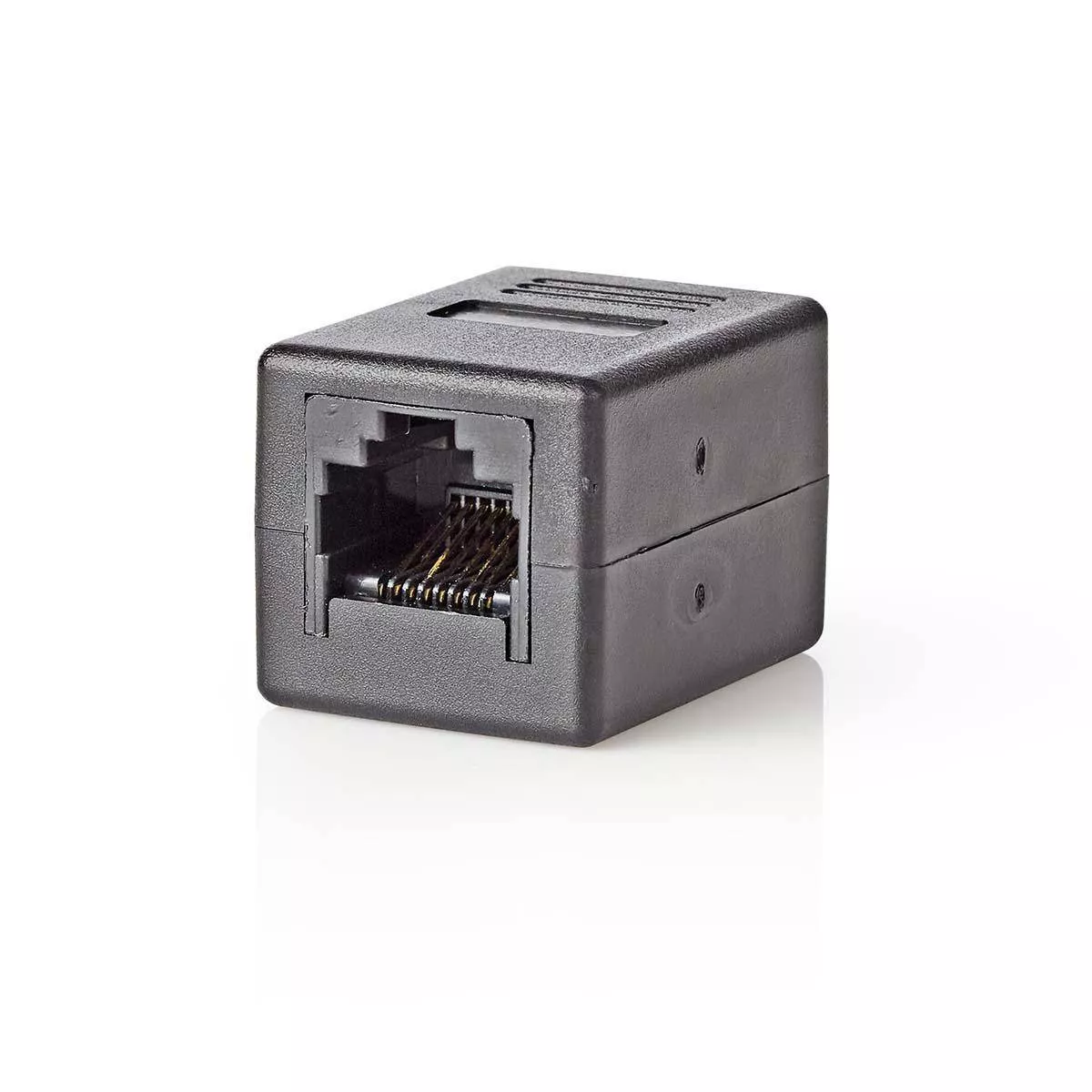 Adaptoare retea RJ45 - Adaptor rețea Cat6 RJ45 8P8C mama negru Nedis