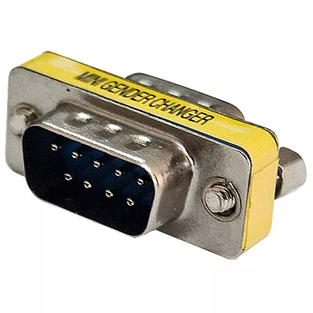 Adaptor RS232 DB9 tata-tata D-SUB 9pin, conectori RS232, brand OEM, garanție 24 luni persoane fizice. [1]