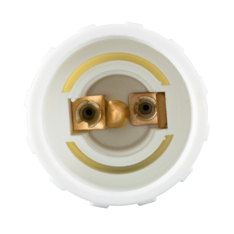 Adaptor soclu E14 mama la mufa GU10 tata 60W 0.3A alb HOME - IoElectronice.ro [1]