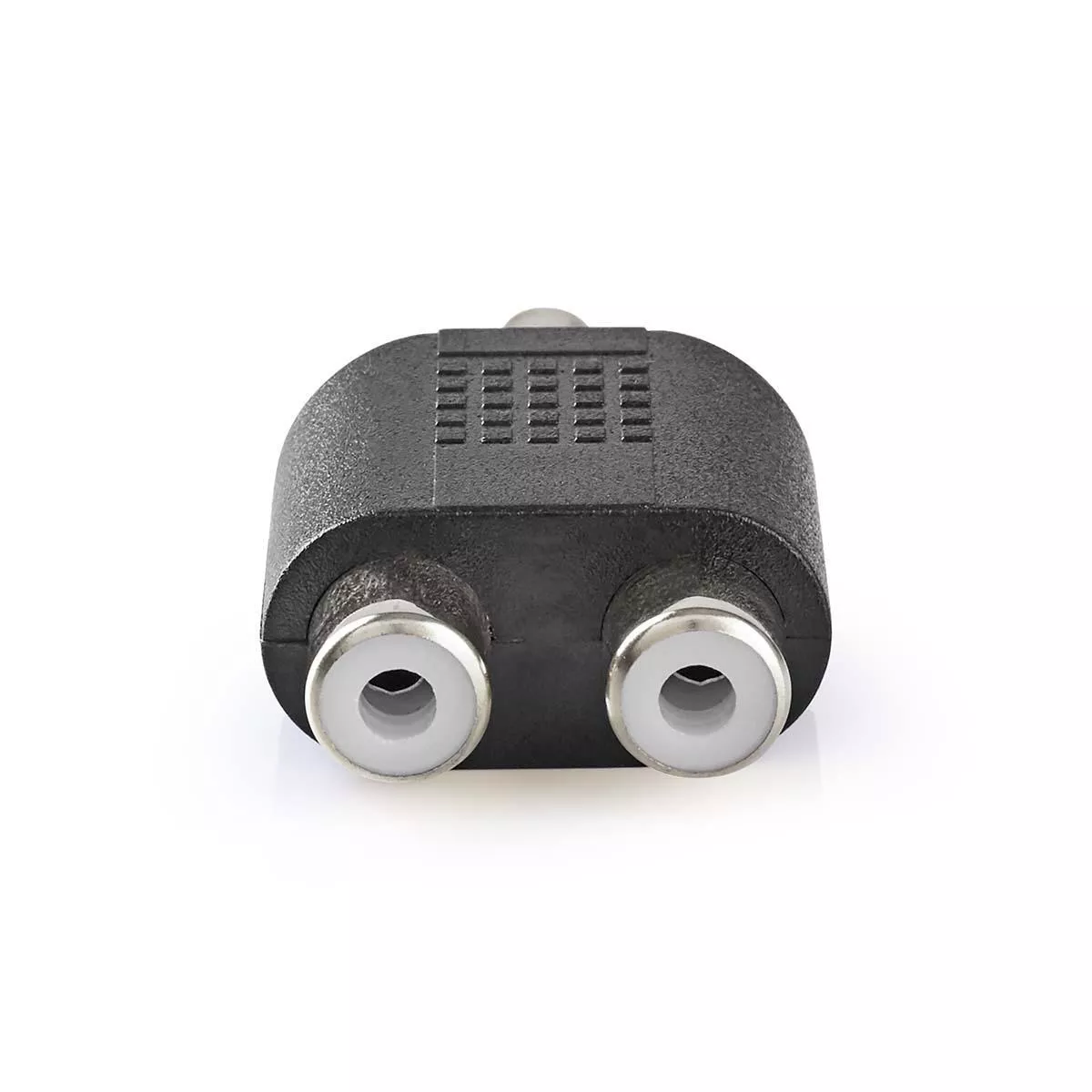 Adaptor Subwoofer RCA Tata - 2x RCA Mama, Negru, Nedis, Conexiune Mono, Calitate Superioară [2]