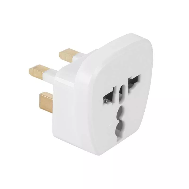 Adaptoare calatorie - Adaptor tensiune priză UK - UNIVERSAL 13A alb – IoElectronice.ro