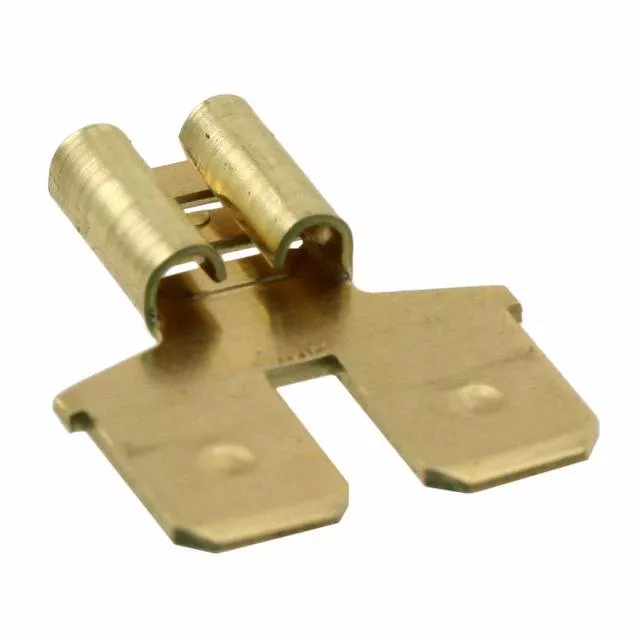 Conectica - Adaptor terminal plat 6.3mm 0.8mm 1x mama 2x tata fara alama TE Connectivity 61765-1