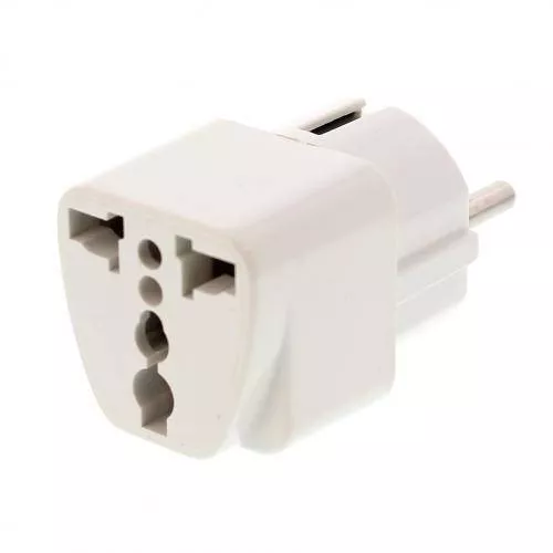 Conectica - Adaptor universal la schuko 230V 16A alb