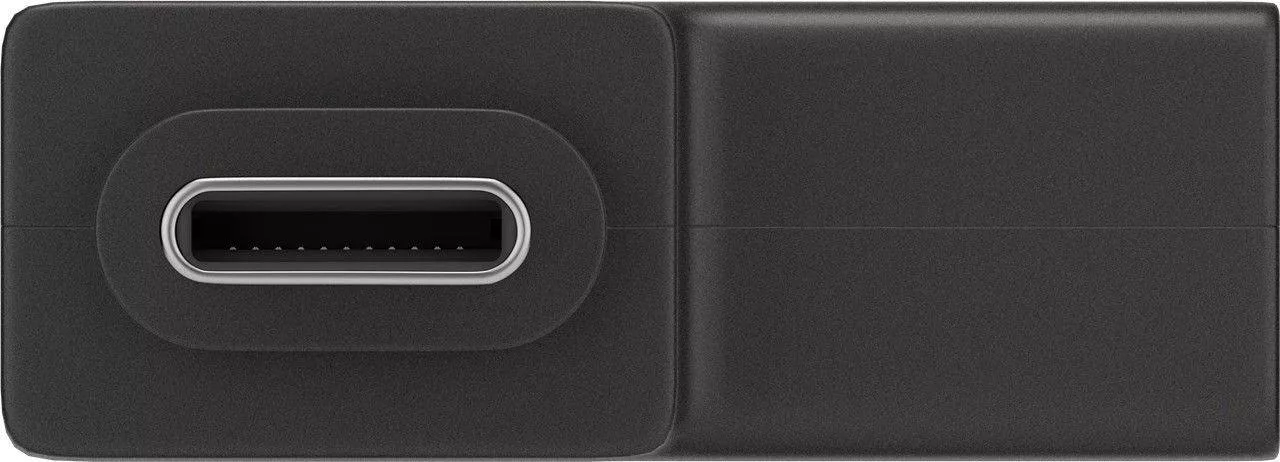Adaptor USB 3.0 A mama la micro USB tata + USB-C tata Goobay negru [2]
