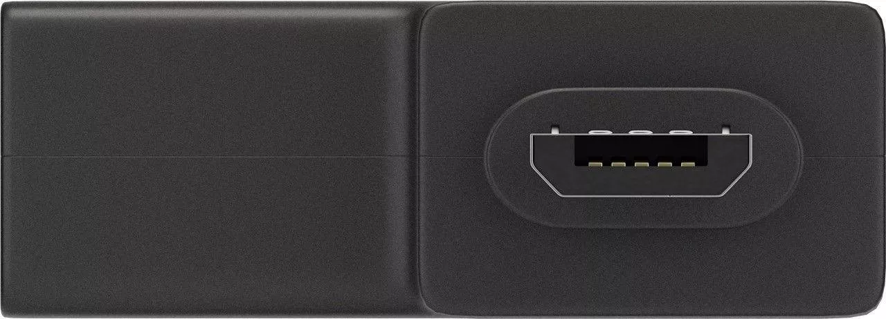 Adaptor USB 3.0 A mama la micro USB tata + USB-C tata Goobay negru [3]