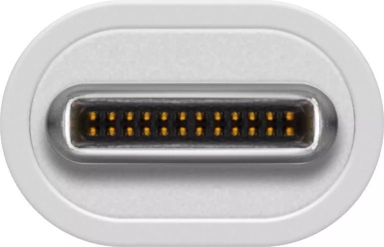Adaptor USB 3.0 A mama - USB Type C tata alb Goobay 24 luni garanție [1]